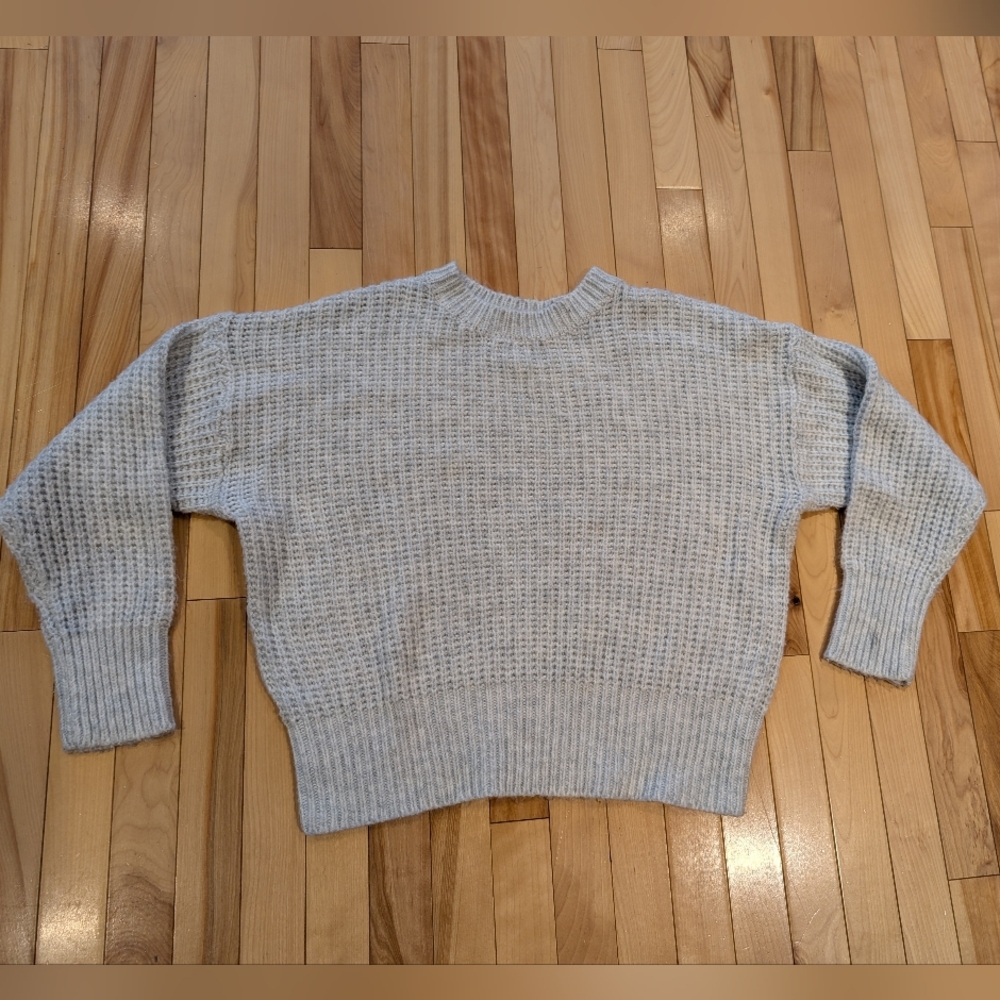 Ardene Soft Heather Gray Crew Neck Sweater